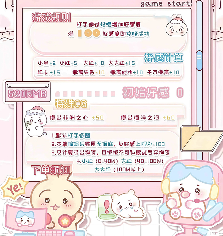 好感度攻略