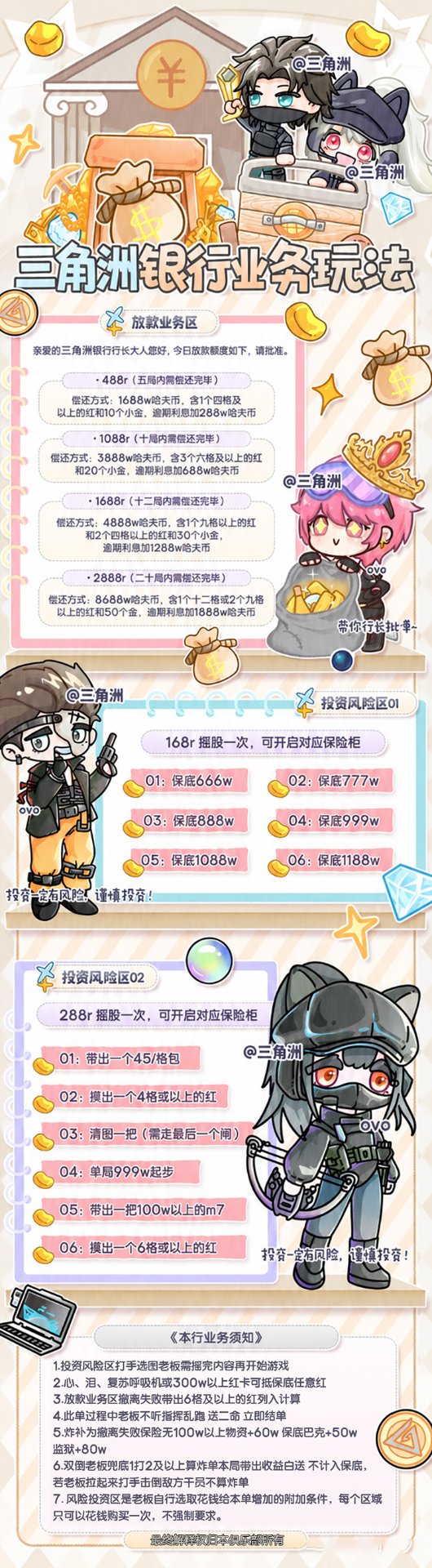 银行业务趣味单